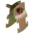 1-1/8 in. Gold Galvanized Strut Pipe Clamp F373625