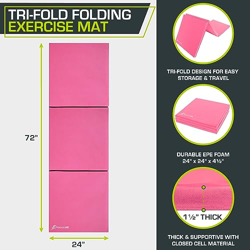 Tri-Fold Folding Exercise Mat E791