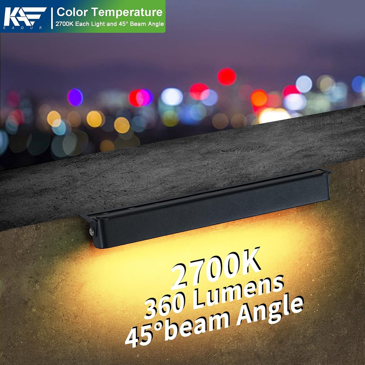 12V Low Voltage 3W LED Hardscape Paver Light 4-Pack M19240