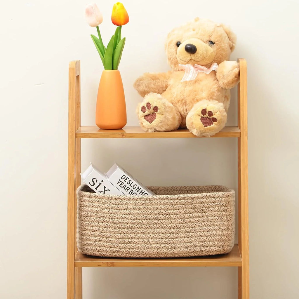 Small Storage Baskets 3 Packs Green 11.5x7.5x4.7” Y1150