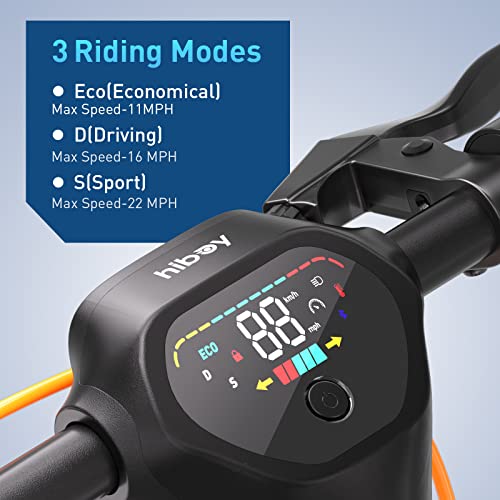 Electric Scooter, 46.6 Mi Long Range, 22 MPH, 650W Motor, 11'' Pneumatic Tires, Dual Suspension, 265lbs MAX Load N9536