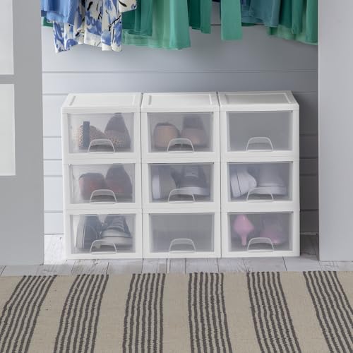 Clear 27 Quart Stacking Drawer R7418