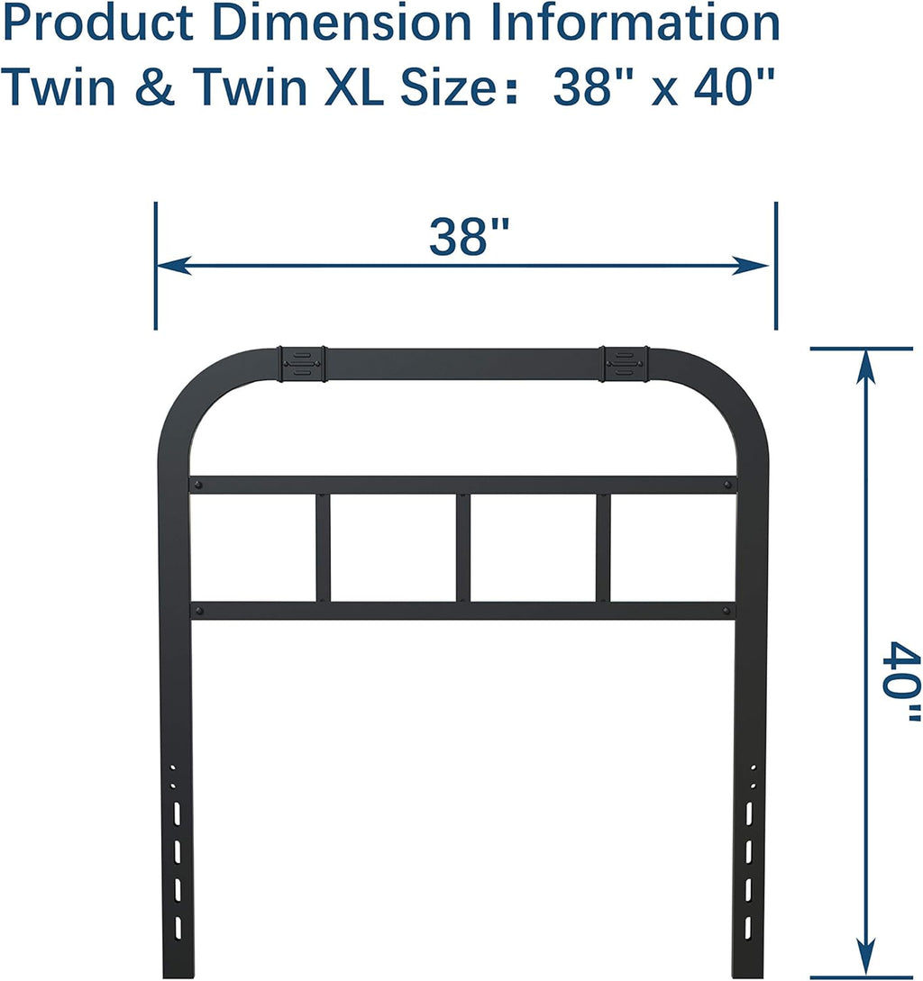 California King Metal Steel Bed Headboard Z750