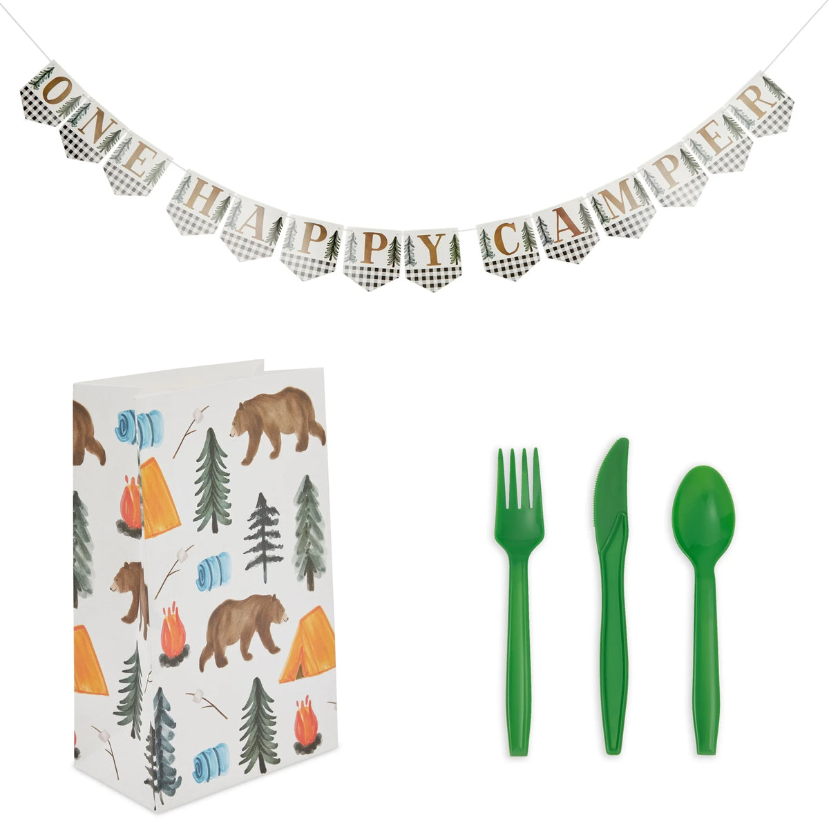 Camping-Themed Party Decorations (Serves 24) Z439
