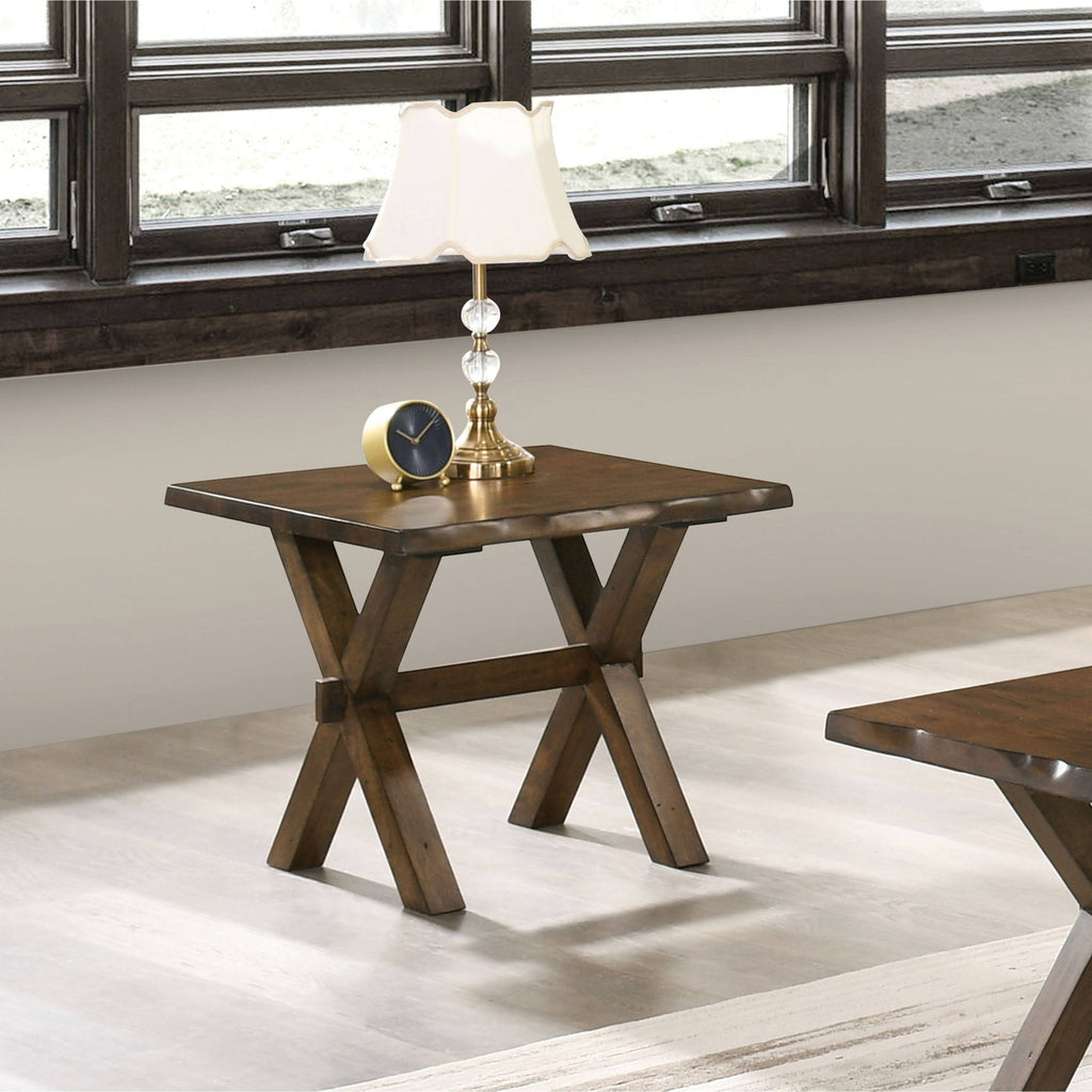 Walnut Solid Wood End Table R64974