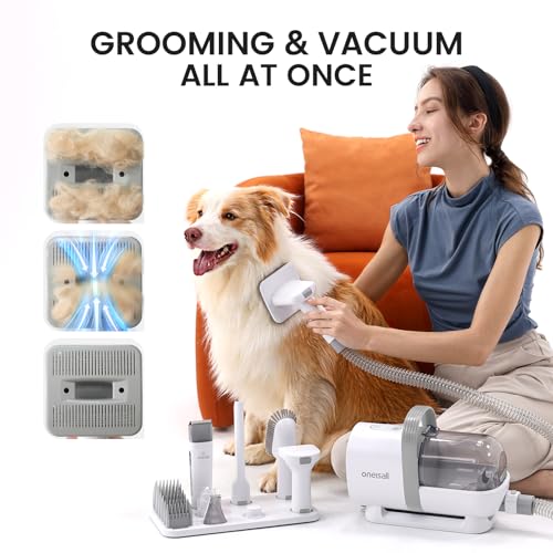 Dog Grooming Vacuum with Clipper Nail Grinder Z22733