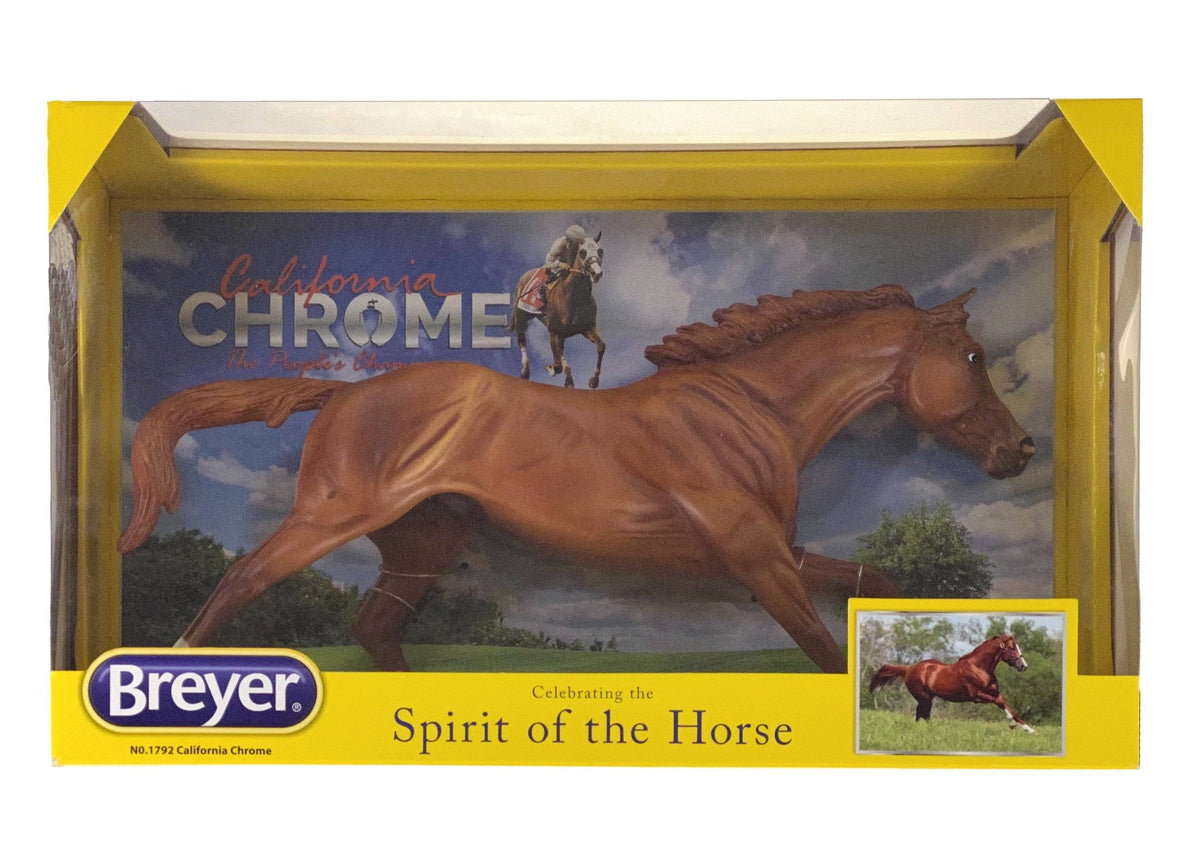 Traditional California Chrome Horse Toy Model Z664919