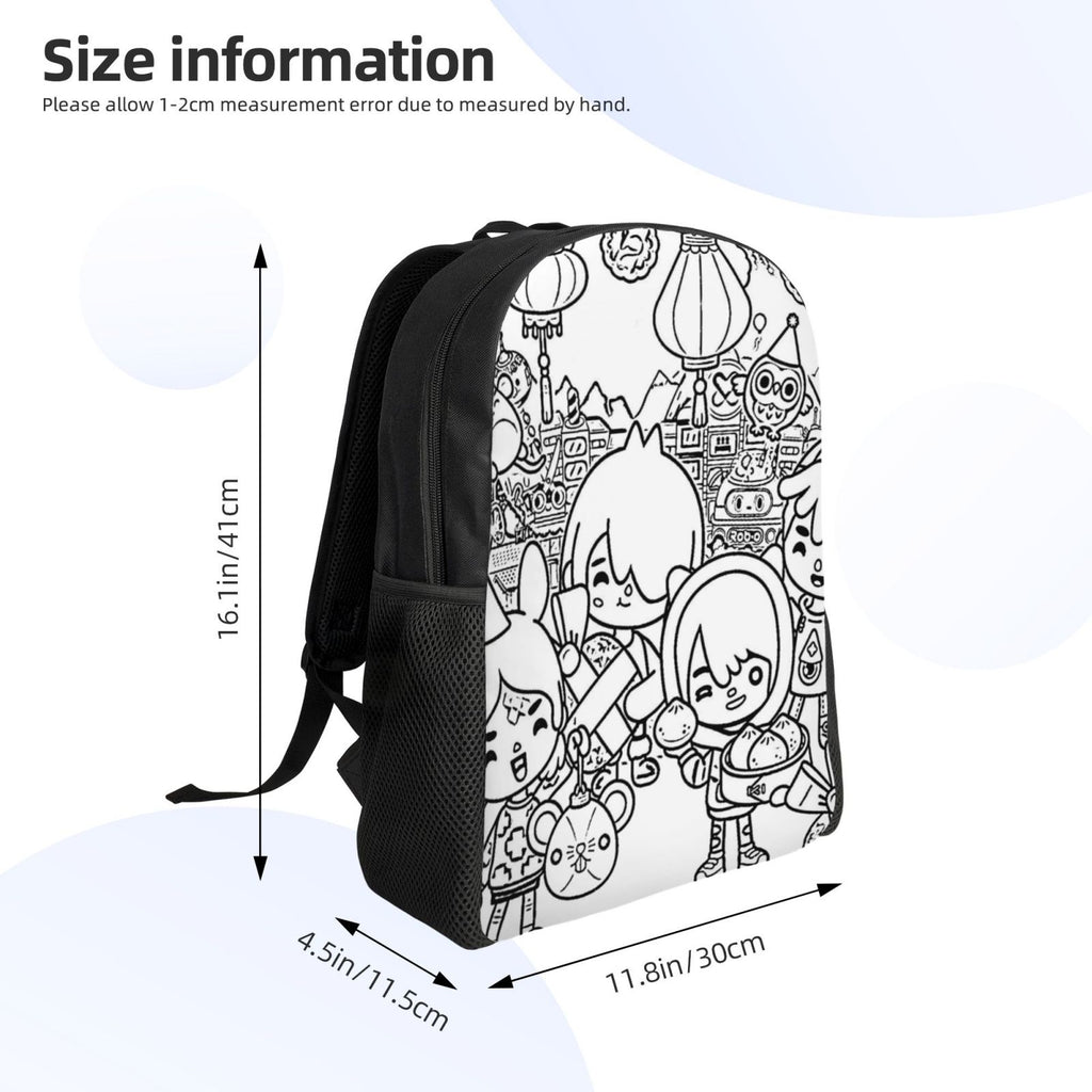 Lightweight Unisex Daypack Backpack D832850