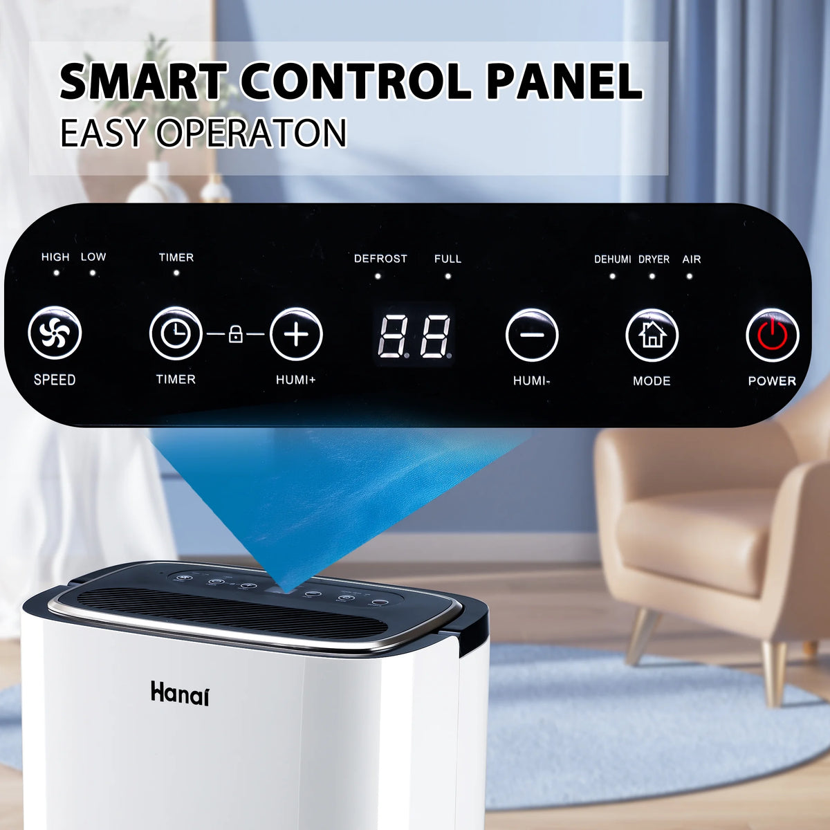 30 Pints Dehumidifier with Drain Hose P635