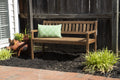 Acorn Brown Indoor/Outdoor Bench K9841
