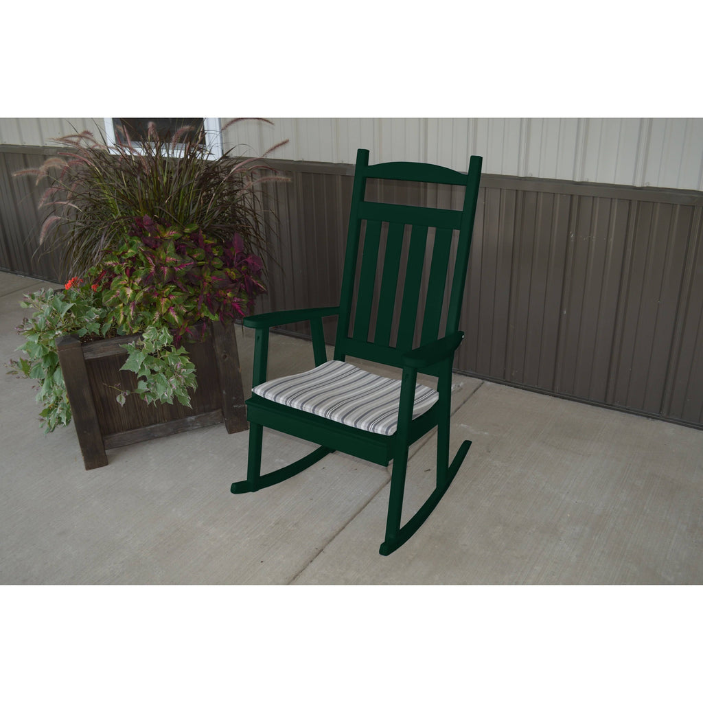 Olive Gray Porch Rocker E99686