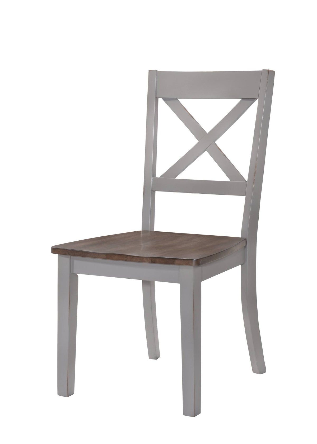 Gray Solid Wood Dining Chair R376240
