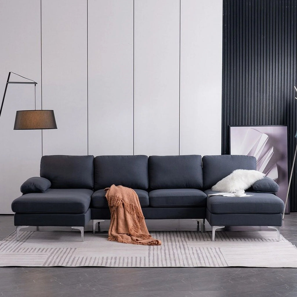 Black 4 Sectional Sofas W953172
