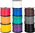 14 Gauge Copper Clad Aluminum Automotive Wire 100 Ft per Roll Pack of 2 H859