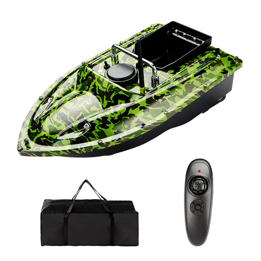 12000mah Battery Remote Control Bait Boat with Night Light N9308