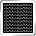 Solid Black 4' x 50' Privacy Screen Fence with Brass Grommets Q57859