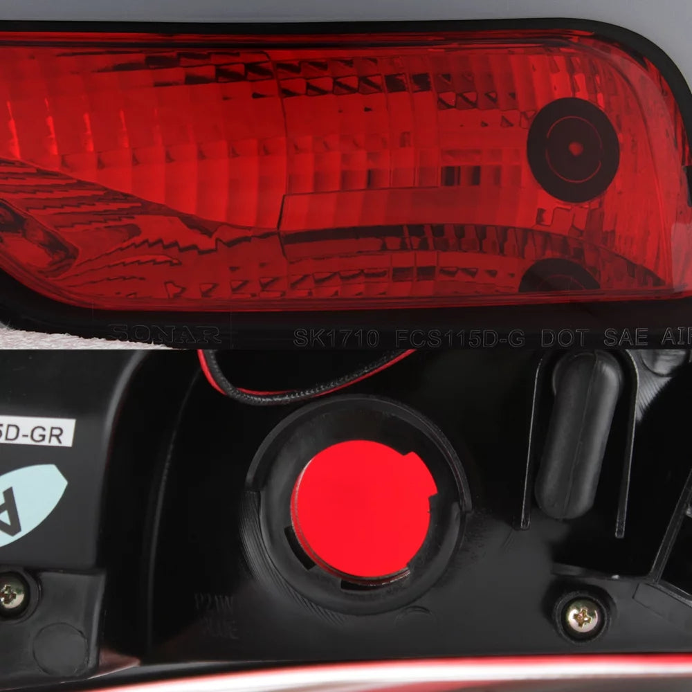 For 2012-2014 Ford Focus Hatchback LED Tail Lights Left+Right Pair V94888