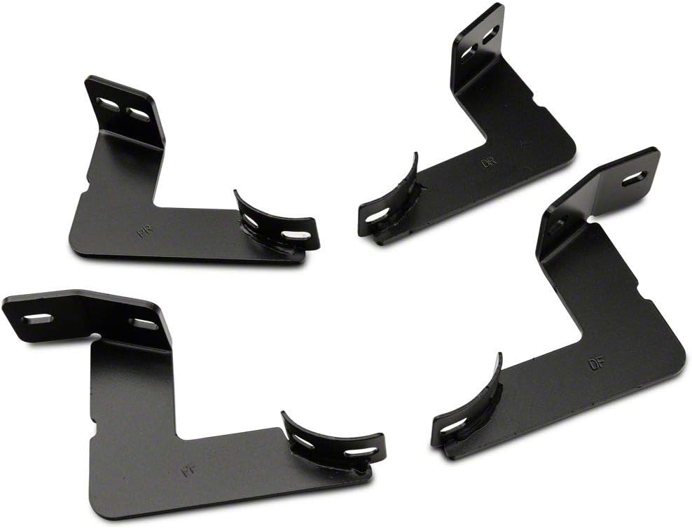Black Oval Bent End Side Step Bars R217110