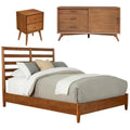 3 Piece Small TV Console King Bed & Nightstand H679592