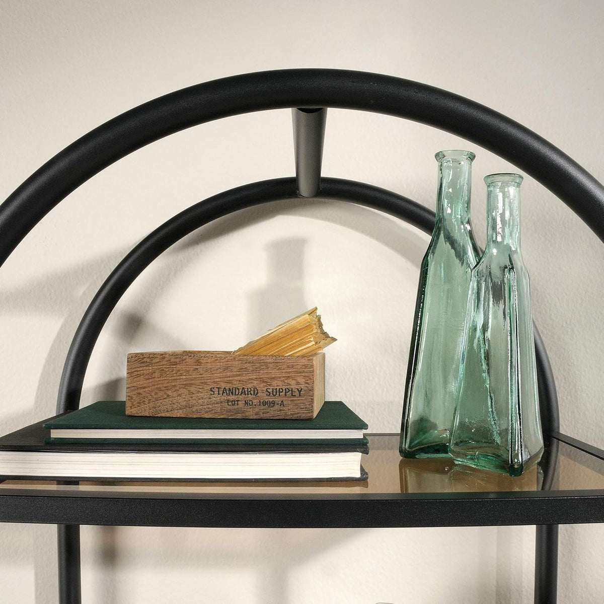 Black Open Shelving A2472