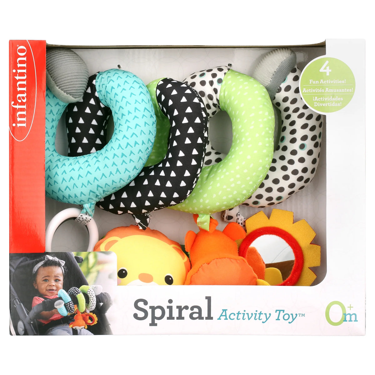 Multicolor Spiral Activity Toy U970554