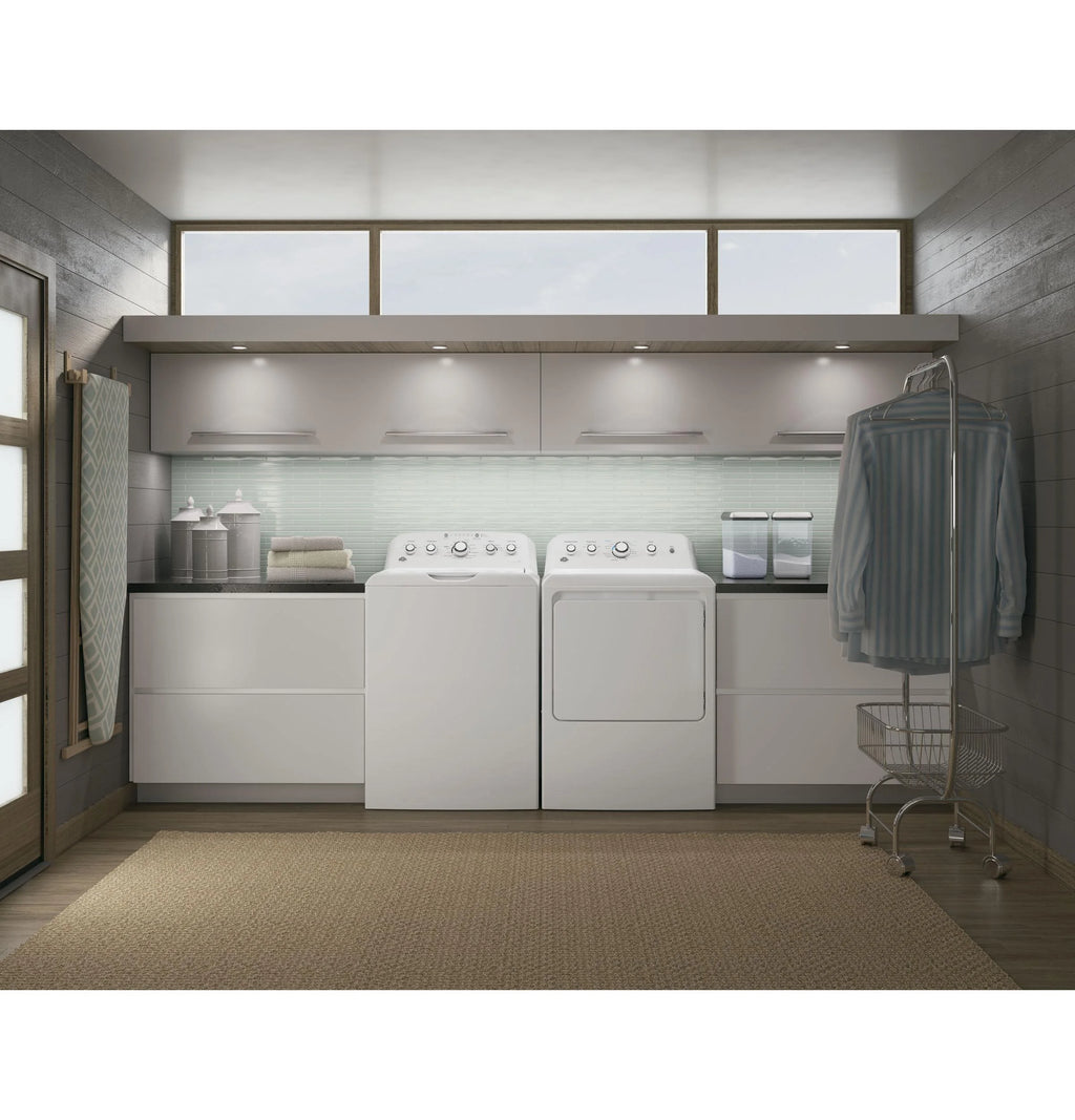 27" Wide 7.2 Cu. Ft. Front Loading Gas Dryer White T512214