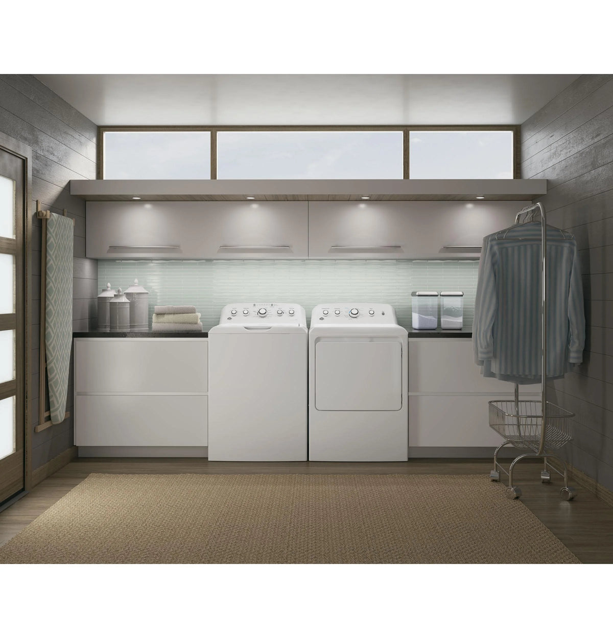 27" Wide 7.2 Cu. Ft. Front Loading Gas Dryer White T512214