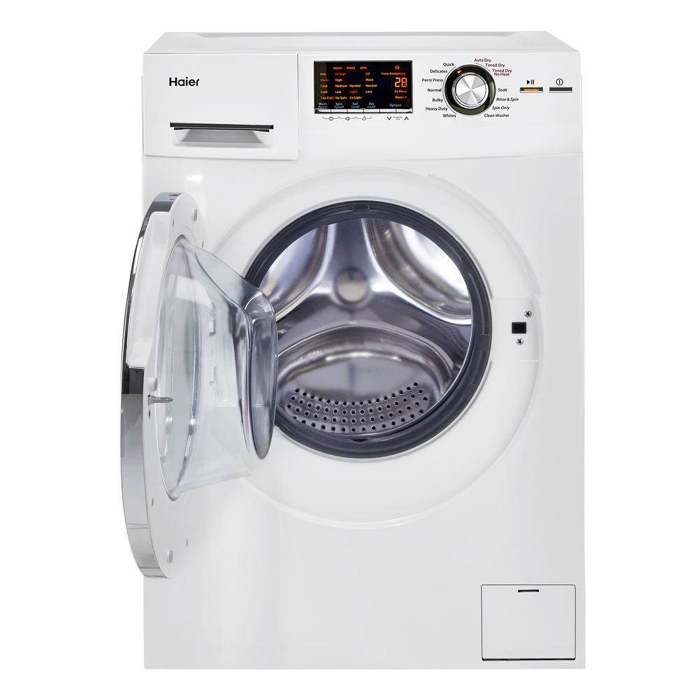 White Front Load Washer And Dryer Combination J83469