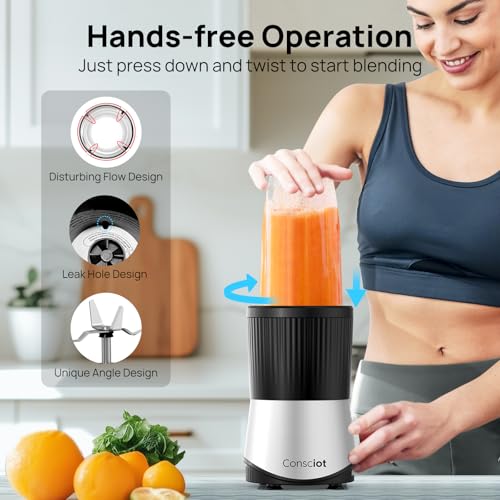 11-Piece Blender with 3 Portable To-Go Cups E980621