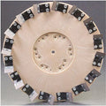 16 In Abrasive Pad for Concrete Sanding Q156