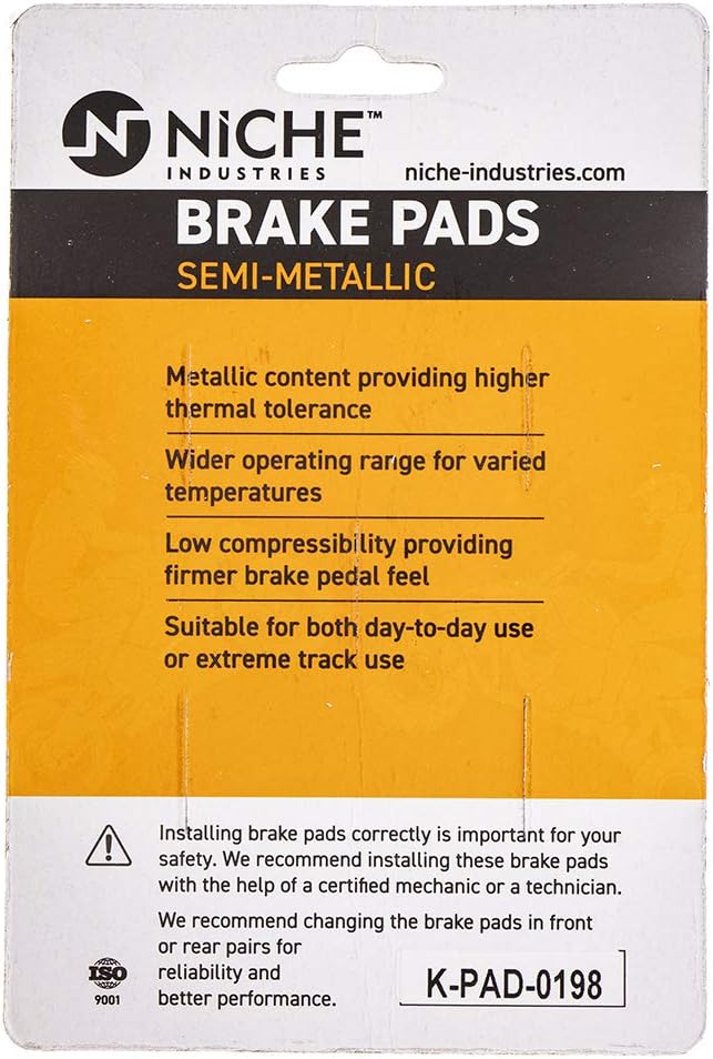 Brake Pad Set Semi-Metallic Pack of 2 C1545