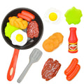 8Pcs Play Food Kitchenware Play Set X81567