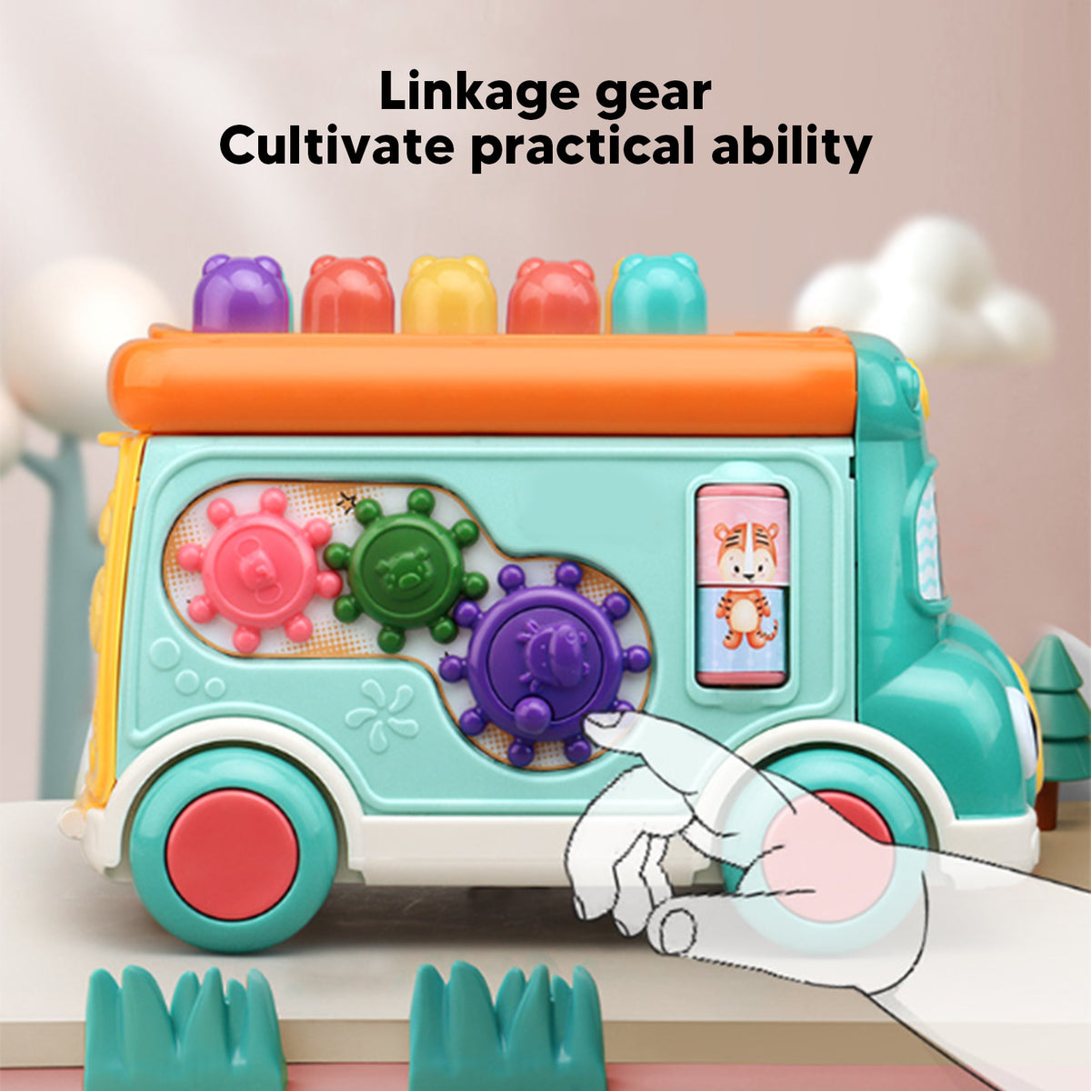 Multifunctional Educational Hammering Toy O79462