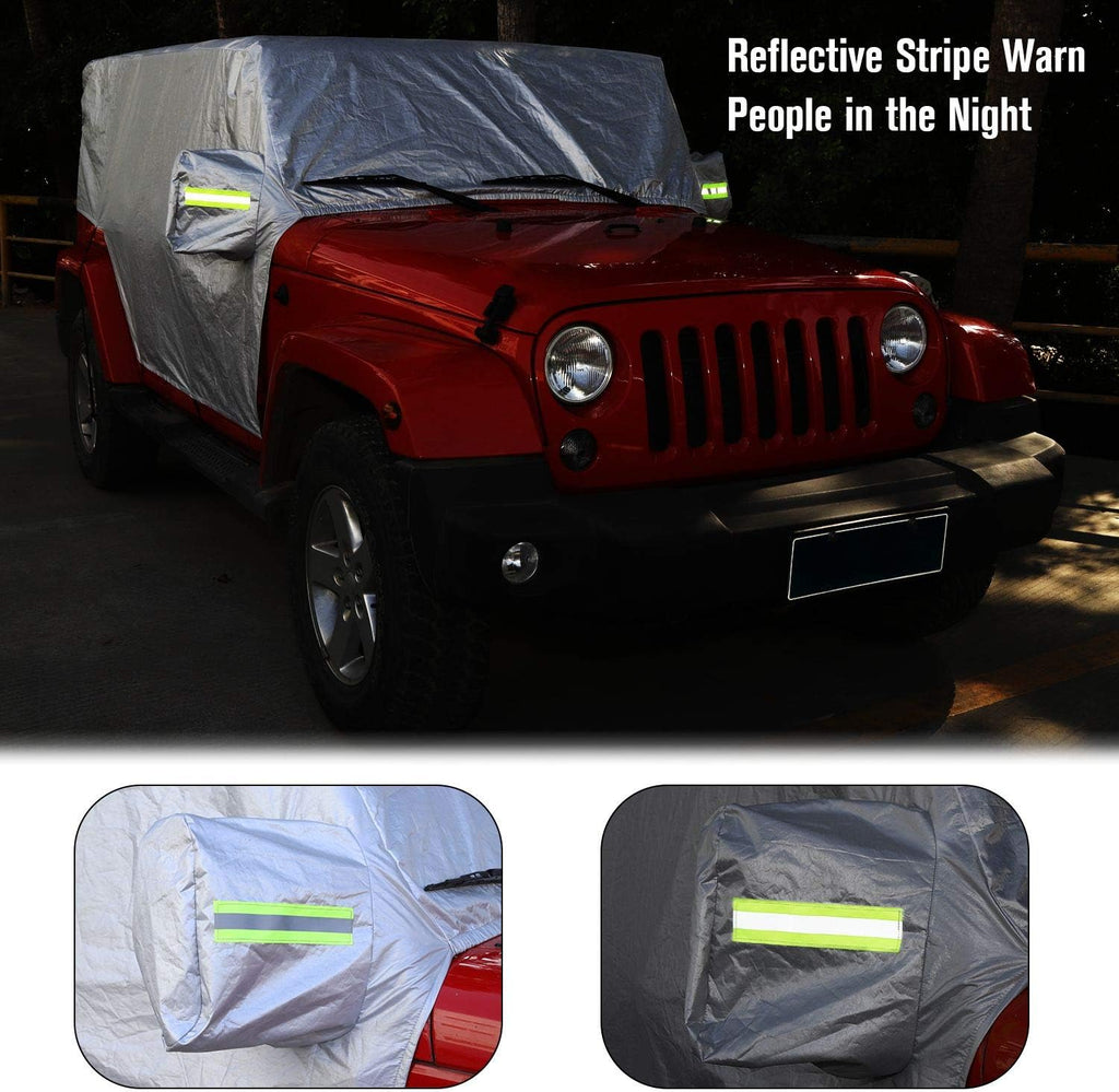 Car Cover Weatherproof Pack of 2 J556