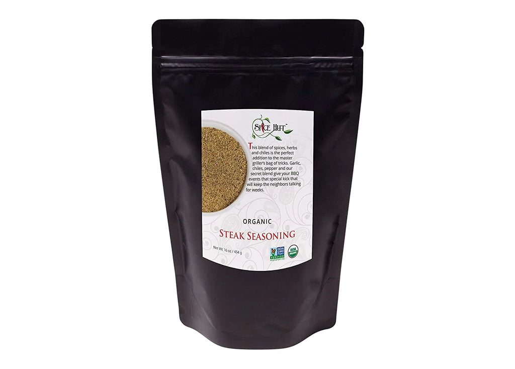 Organic Salt-Free Steak Seasoning Dry Rub 1LB J554