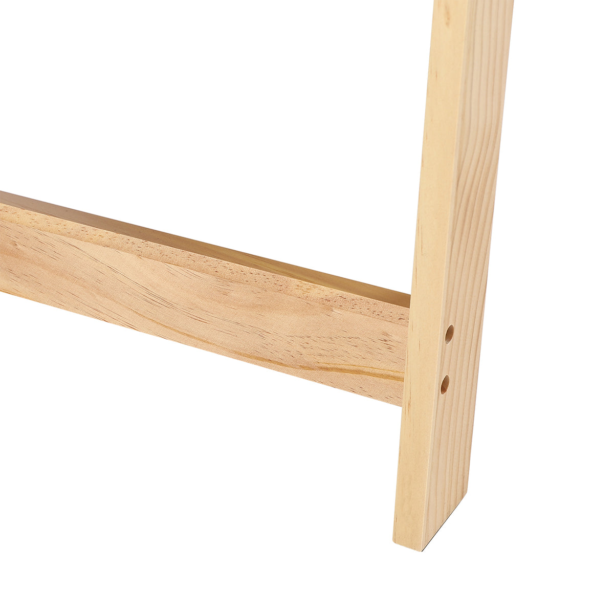 Pet Stairs Foldable Pine Wood Natural Black X40138