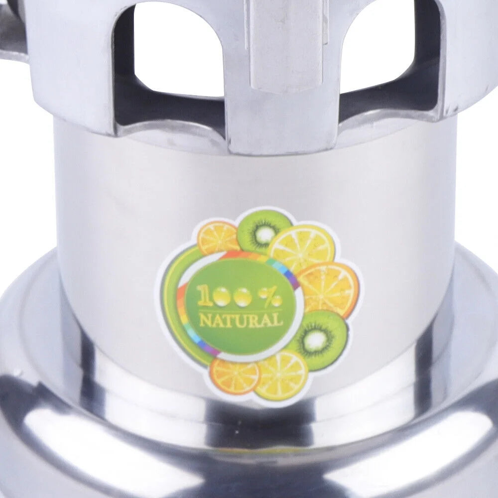 Silver Stainless Steel Commercial Electric Fruit Juicer Machine 2800r/min AC110V K780762