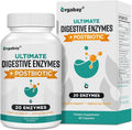 Digestive Enzymes 1000mg with Postbiotics, 20 Enzyme Blend, 60 Veggie Capsules P8585