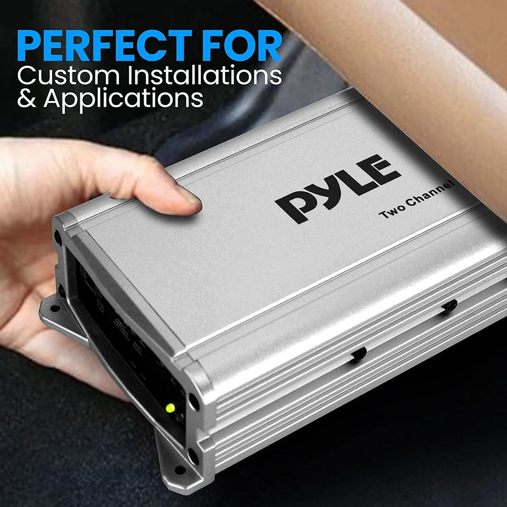 2 Channel Weather Resistant Class D Compact Audio Amplifier B38232