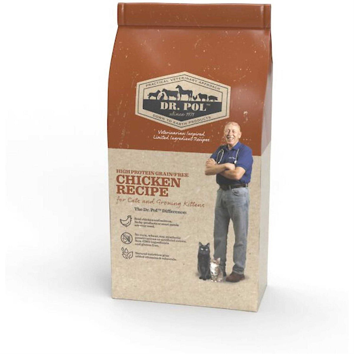 Grain-Free Chicken Recipe Cat Food I86939