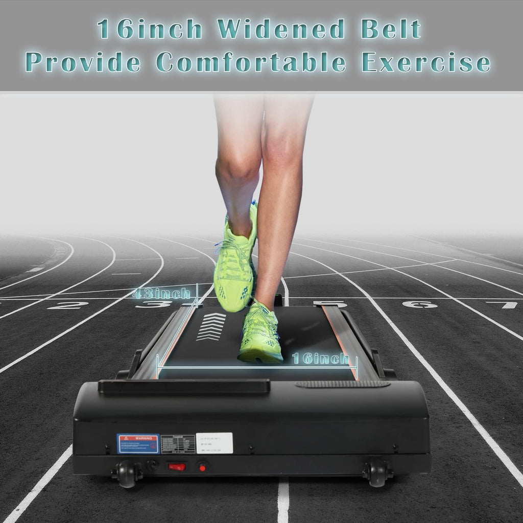 2 in 1 Under Desk Folding Electric Treadmill with LED Display V1865