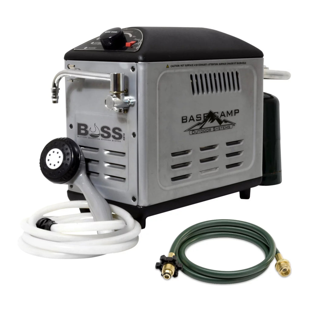 Battery Operated Shower System with 10-Feet Hose B864