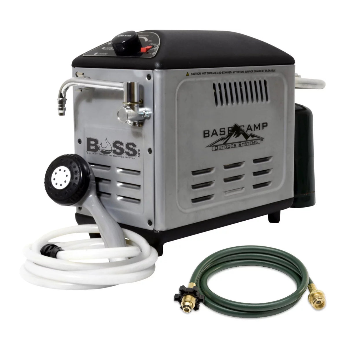 Battery Operated Shower System with 10-Feet Hose B864