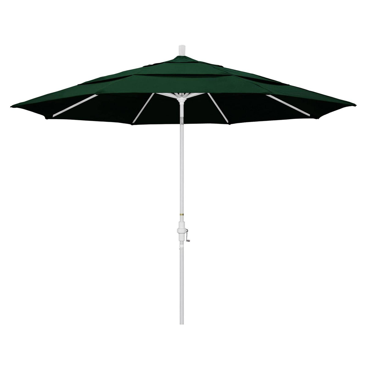Hunter Green Aluminum Patio Umbrella H397