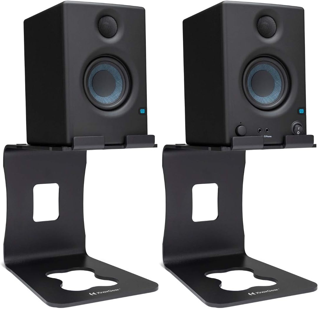 3.5 Inch 2-Way Near Field Studio Monitor (Pair) with Monitor Stands P933