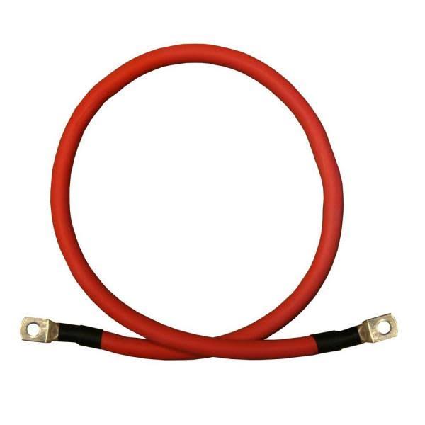 2/0 Gauge Red Black Pure Copper Inverter Cables 5 ft I24892