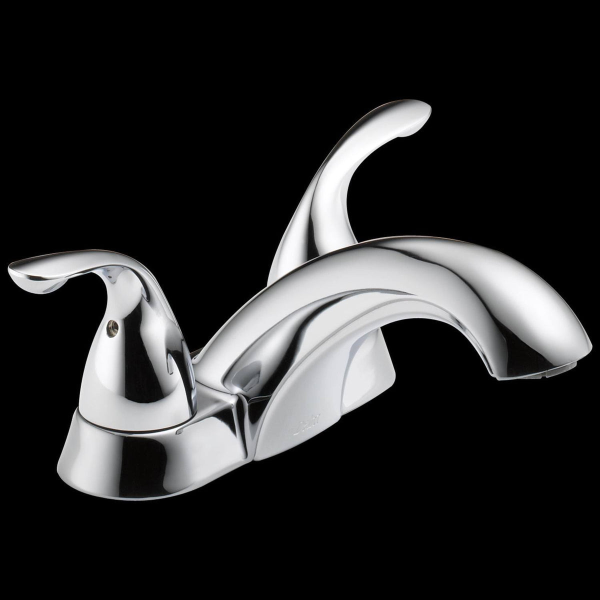 Two Handle Centerset Lavatory Faucet Chrome B40184