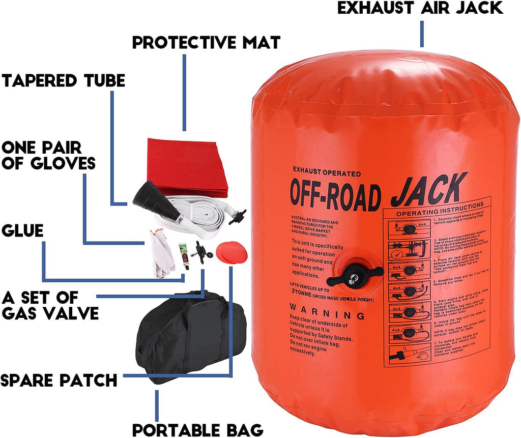 4T Inflatable Exhaust Air Jack Z9784