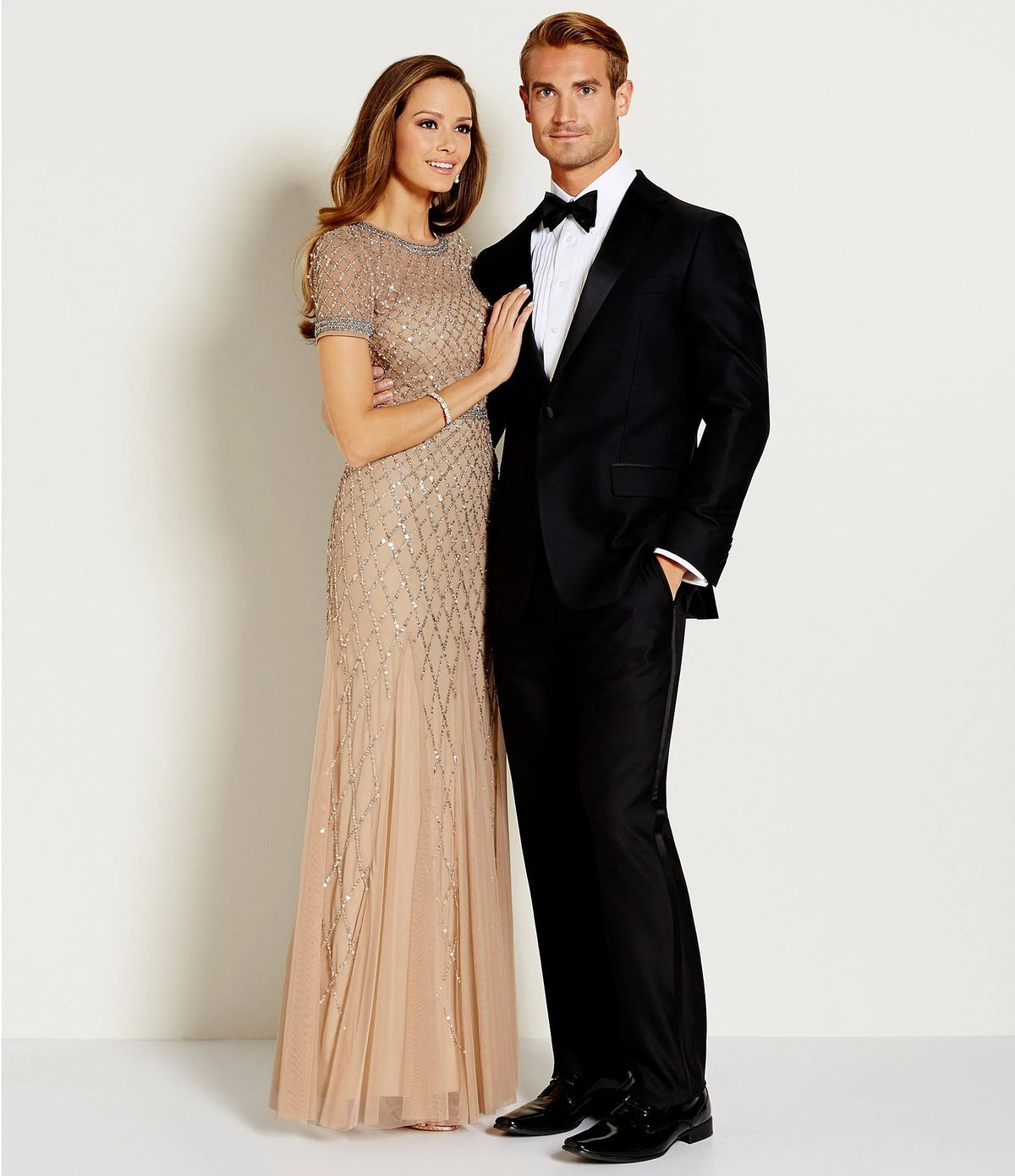 Black Modern-Fit Tuxedo R8557