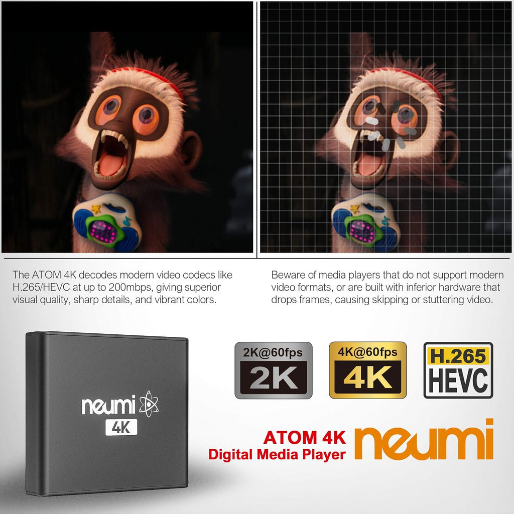4K Ultra-HD Digital Media Player Pack of 2 L819